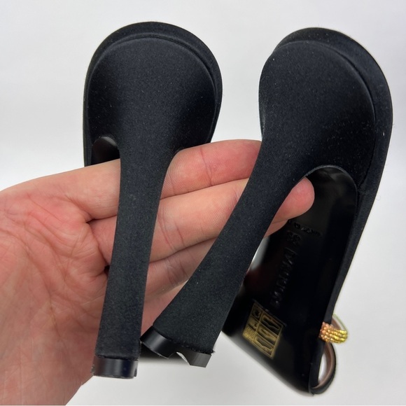 D’Accori Lust Rainbow Crystal Embellished Crossover Pumps - Picture 11 of 11